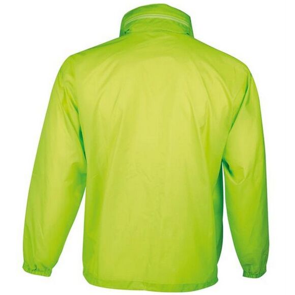 SOLS Unisex Mens /Womens Surf Windbreaker Lightweight Outdoor Jacket /Coat / Neo - Picture 4 of 5